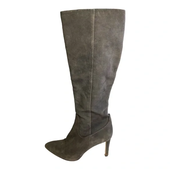 Sam Edelman Olencia Tall Knee Boots Gray 9.5 - Picture 2 of 16